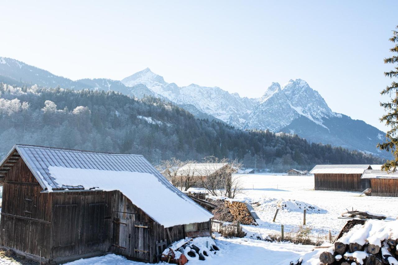 Grossa Waxlstoa Appartement Garmisch-Partenkirchen Buitenkant foto